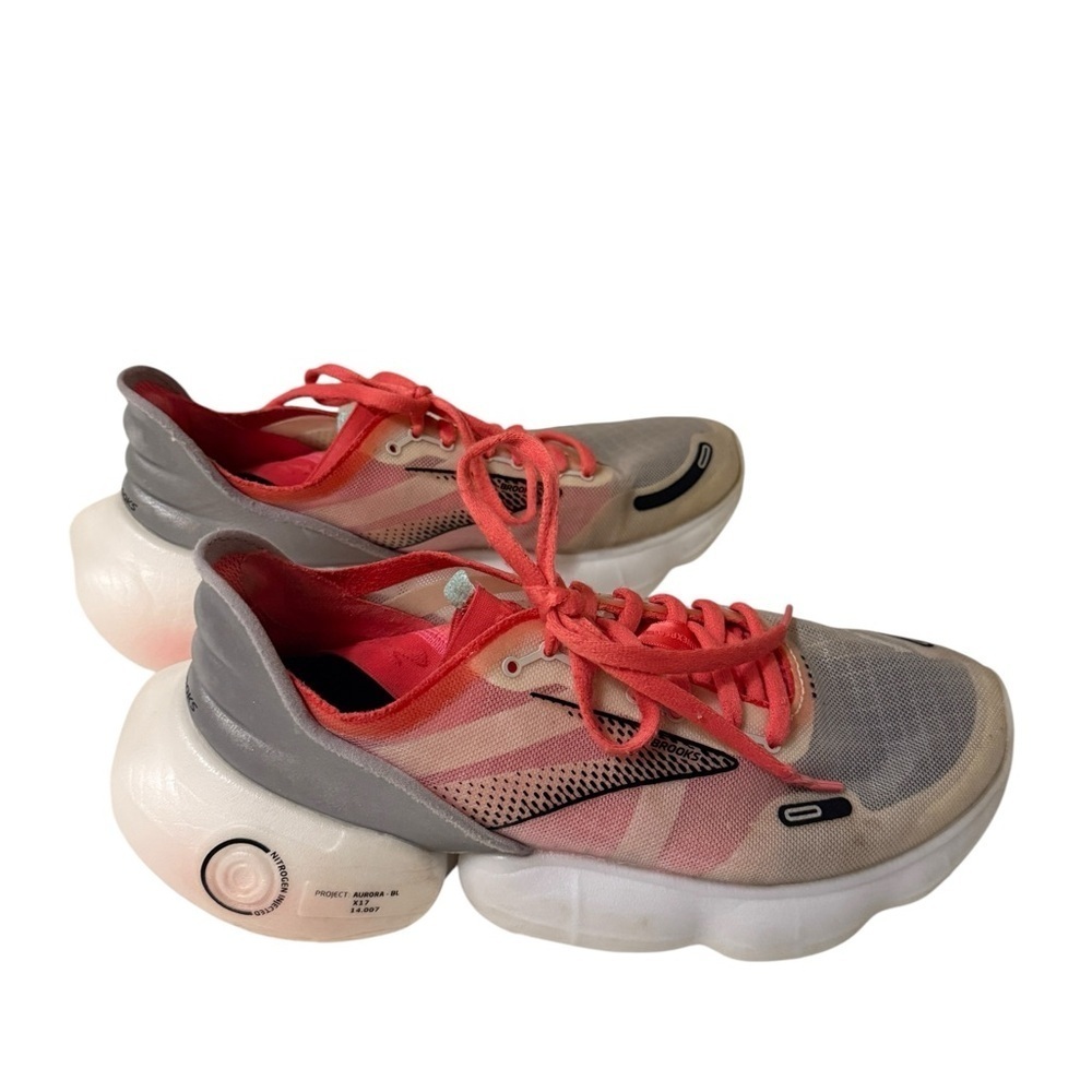 NIB Brooks Women's Aurora Running Shoes Womens Medium B DNA Loft V3 Pink - Picture 5 of 11